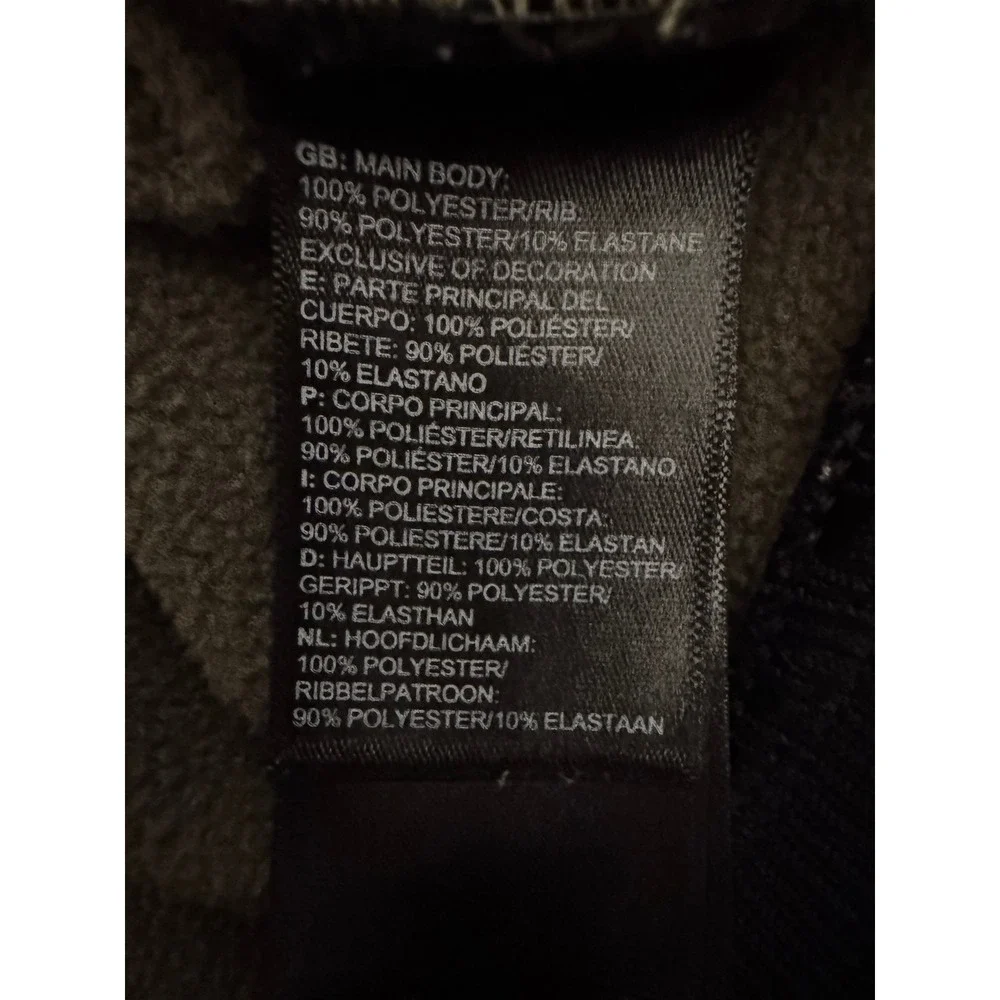 The North‎ Face Boys Takeback Track Olive Green & Black Full Zip  Size M 10 12
